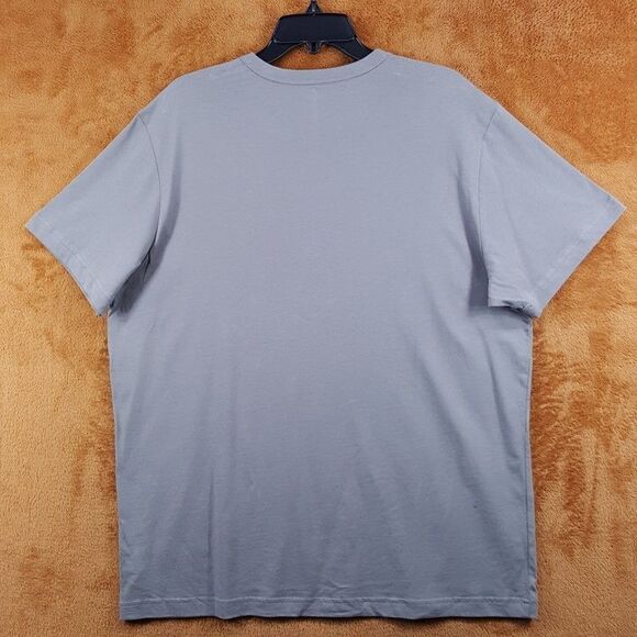 CALVIN KLEIN Sleepwear Mens XL Gray Pullover Crew Logo Tee T-Shirt - Picture 3 of 7